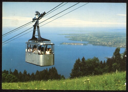 [Bregenz] : [Bregenz am Bodensee, Blick vom Pfänder auf Lindau und Bodensee ...]