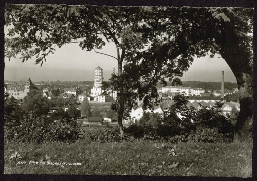 Blick auf Bregenz-Vorkloster