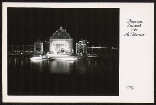 Bregenzer Festspiele 1954 :  Die Fledermaus 