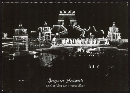 Bregenzer Festspiele : Spiel auf dem See  Wiener Blut 