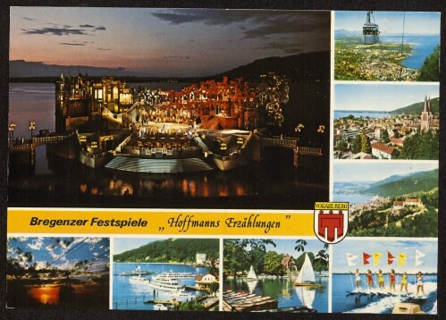 Bregenzer Festspiele  Hoffmanns Erzählungen  : [Bregenzer Festspiele 1976 Spiel auf dem See ...]