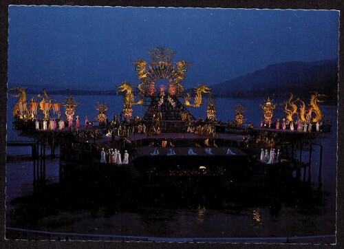 [Bregenzer Festspiele 1979] : [ Turandot  Oper von Giacomo Puccini Erste Aufführung auf der neuen Seebühne Wiener Symphoniker ...]