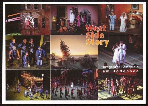 West Side Story : Bregenzer Festspiele am Bodensee : [Bregenzer Festspiele 2003 und 2004  West Side Story  Bregenz am Bodensee ...]