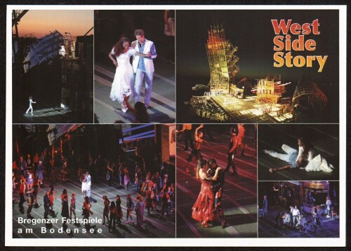 West Side Story : Bregenzer Festspiele am Bodensee : [Bregenzer Festspiele 2003 und 2004  West Side Story  ...]