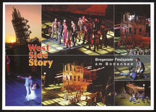 West Side Story : Bregenzer Festspiele am Bodensee : [Bregenzer Festspiele 2003 und 2004  West Side Story  Bregenz am Bodensee ...]