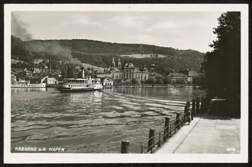 Bregenz a. B. Hafen