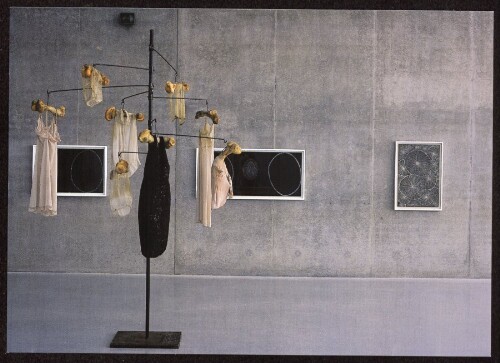 [Kunsthaus Bregenz] : [Louise Bourgeois Zeichnungen und Skulpturen  Ohne Titel , 1996, courtesy Cheim & Read, NY Installationsansicht 2. Obergeschoss Kunsthaus Bregenz 2002 VBK/Wien, 2002 ...]