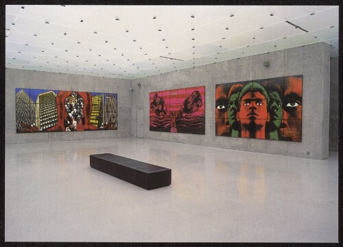 [Kunsthaus Bregenz] : [Gilbert & George Installationsansicht 1. Obergeschoss Kunsthaus Bregenz, 2002 ...]