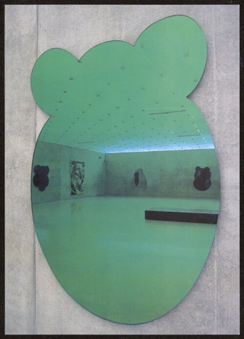 [Kunsthaus Bregenz] : [Jeff Koons  Bear (Dark Green) , 1999 Installationsansicht 2. Obergeschoss Kunsthaus Bregenz, 2001 ...]