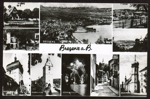 Bregenz a. B. : Bregenz : Maurachgasse : Seekapelle ...