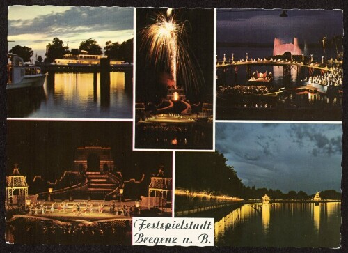 Festspielstadt : Bregenz a. B. : [Bregenz am Bodensee ...]