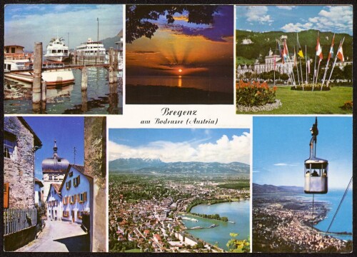 Bregenz am Bodensee (Austria) : [Gruß aus Bregenz ...]