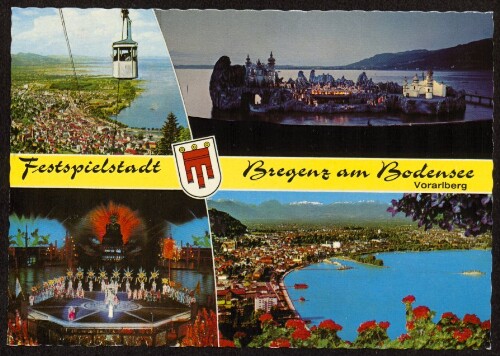 Festspielstadt Bregenz am Bodensee : Vorarlberg : [Festspielstadt Bregenz am Bodensee Vorarlberg ...]