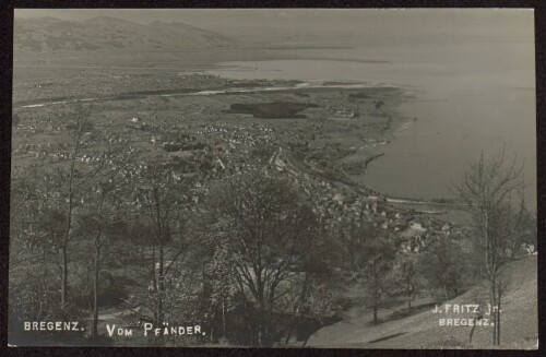 Bregenz : Vom Pfänder