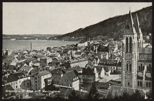 Bregenz a. B. : Blick vom Martinsturm