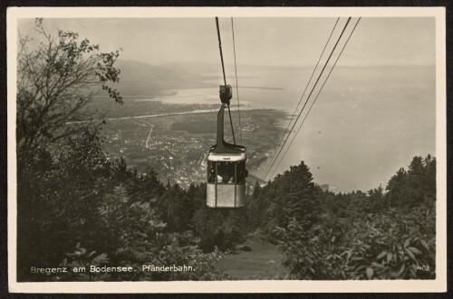 Bregenz am Bodensee : Pfänderbahn