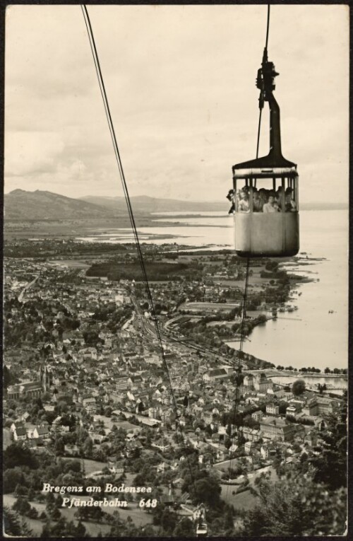 Bregenz am Bodensee : Pfänderbahn