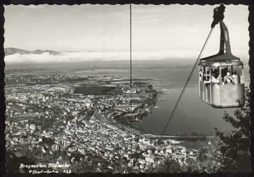 Bregenz am Bodensee : Pfänderbahn