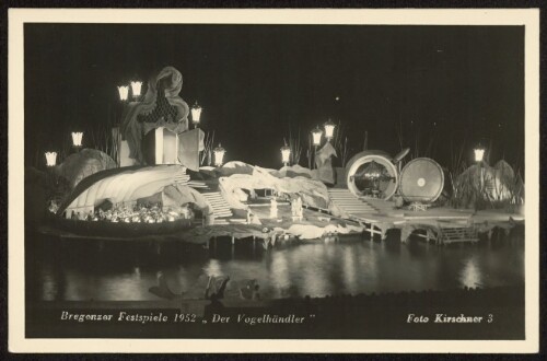 Bregenzer Festspiele 1952  Der Vogelhändler 