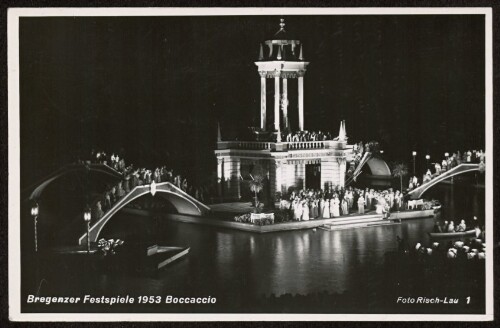 Bregenzer Festspiele 1953 Boccaccio