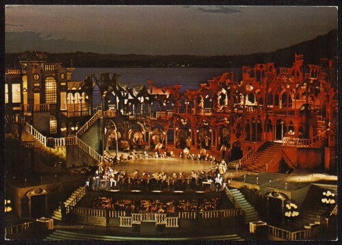 [Bregenzer Festspiele 1976] : [Spiel auf dem See  Hoffmanns Erzählungen  Oper von Jacques Offenbach ...]