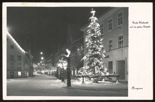 Bregenz : Frohe Weihnacht und ein gutes Neujahr