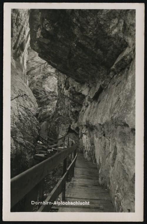 Dornbirn-Alplochschlucht