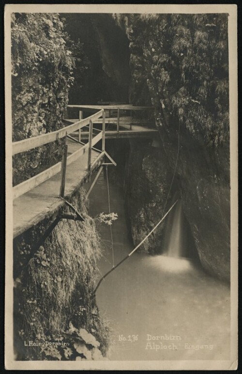 Dornbirn : Alploch Eingang