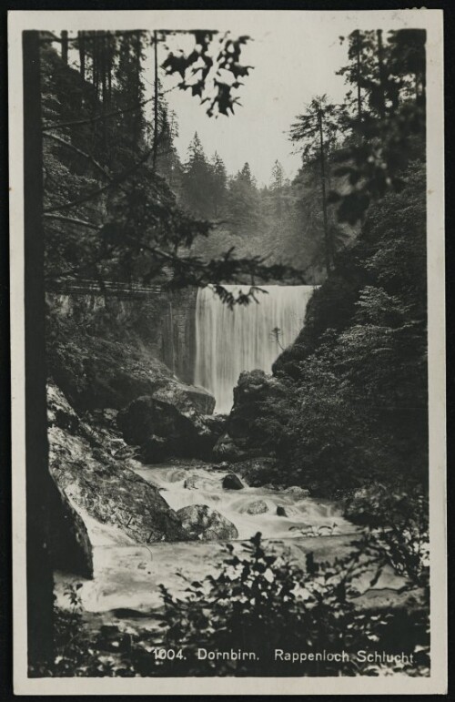 Dornbirn : Rappenloch Schlucht