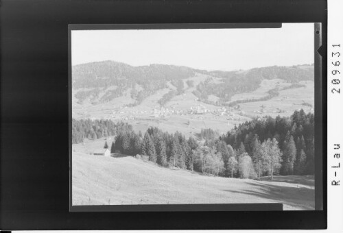[Alberschwende gegen Brüggelekopf und Lorenapass]