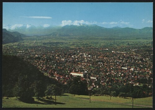 [Dornbirn] : [Dornbirn gegen Schweizer Berge ...]