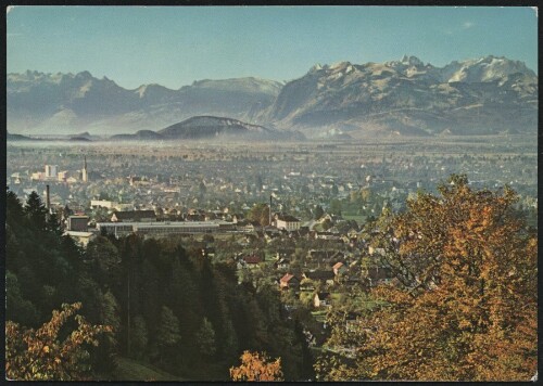 [Dornbirn] : [Dornbirn, Vorarlberg, 428 m gegen Schweizer Berge ...]