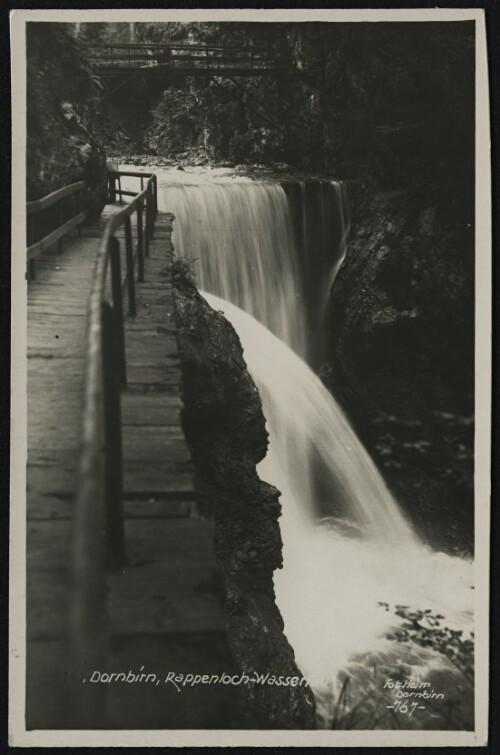 Dornbirn, Rappenloch-Wasserfall