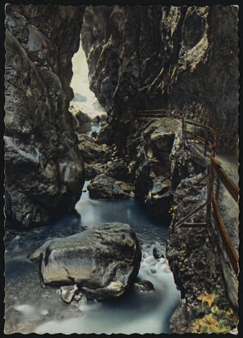 [Dornbirn] : [Rappenlochschlucht bei Dornbirn Vorarlberg, Austria ...]