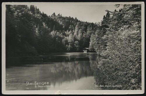 Staufensee : b. Dornbirn