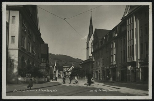 Dornbirn - A. Rhombergstr.