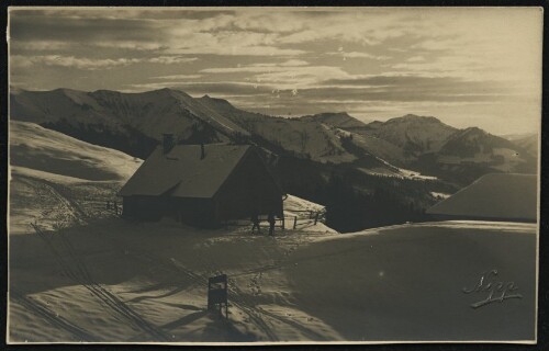 [Dornbirn] : [Abendsonne am Gschwendt ...]