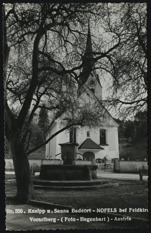 Kneipp u. Sauna Badeort - Nofels bei Feldkirch : Vorarlberg - Austria