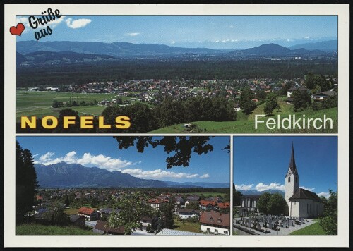 Grüße : aus Nofels Feldkirch : [Feldkirch-Nofels im Rheintal Vorarlberg, Österreich ...]