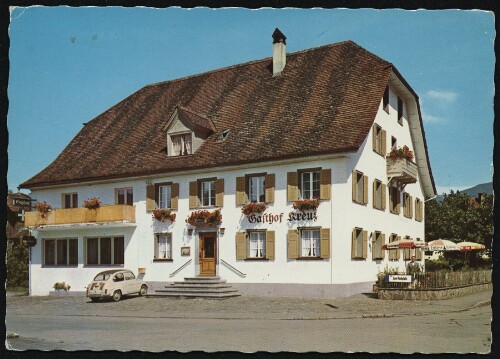 [Rankweil] : [Gasthof u. Pension  Kreuz  Rankweil, Vorarlberg, Austria, Familie Fulterer Eugen ...]