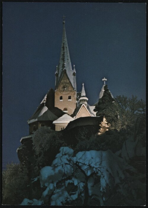 [Rankweil] : [Liebfrauenkirche Rankweil zur Weihnachtszeit Vorarlberg, Österreich ...]