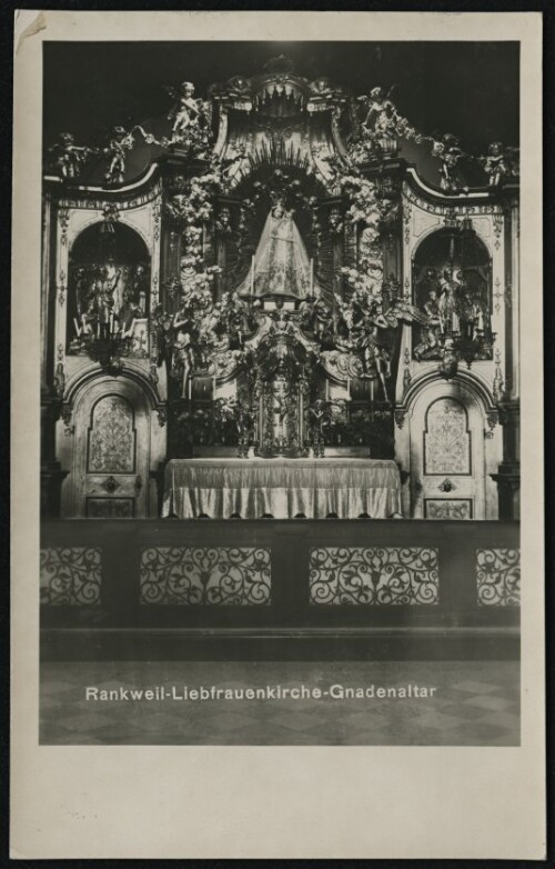 Rankweil-Liebfrauenkirche-Gnadenaltar