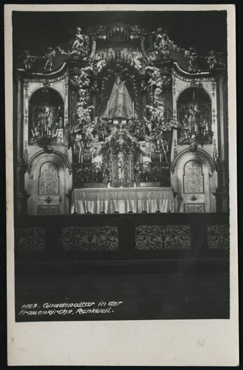 Gnadenaltar in der Frauenkirche, Rankweil