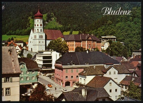 Bludenz : [Alpenstadt Bludenz St. Laurentius-Kirche und Schloß Gayenhofen Vorarlberg, Österreich ...]