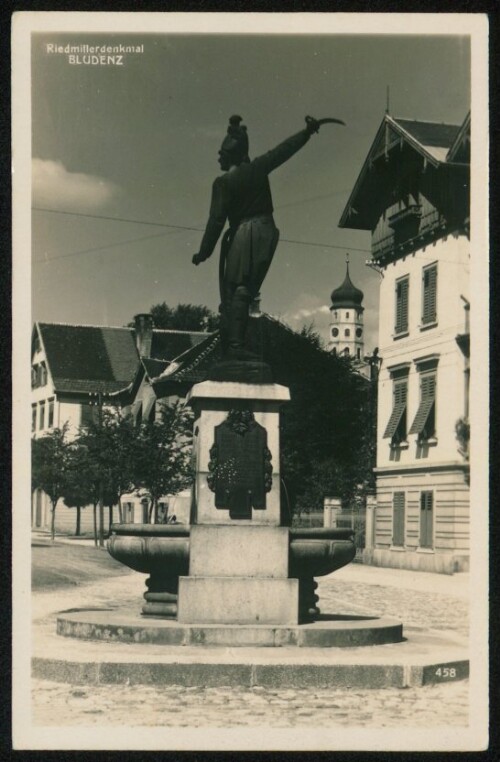 Bludenz : Riedmillerdenkmal