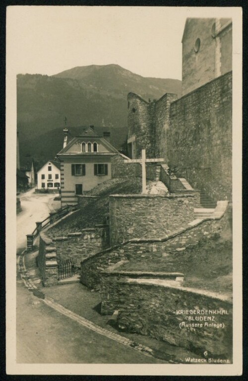 Kriegerdenkmal Bludenz (Aussere Anlage)