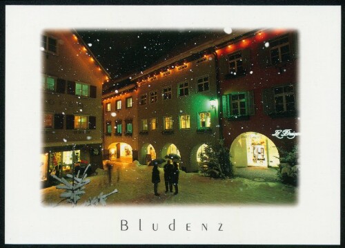 Bludenz : [Fußgängerzone in der Alpenstadt Bludenz Vorarlberg, Österreich ...]