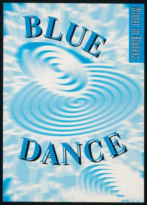Blue : Dance : Winter in Bludenz : [Bludenz: Bilder einer Stadt: Nr. 1-8, Art by Pichler x 3 ...]