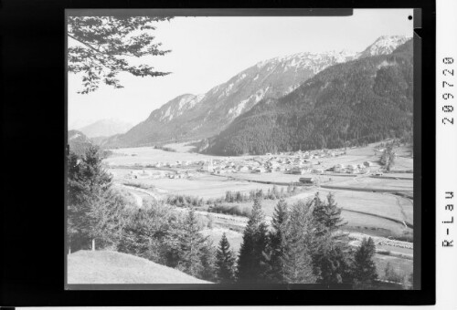 [Vils in Tirol gegen Musauer Berg und Plattjoch]