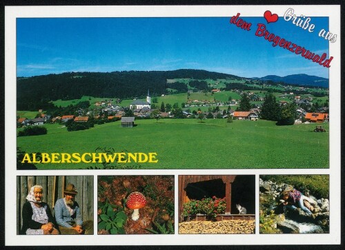 Alberschwende Herzliche Grüße aus dem Bregenzerwald : [Alberschwende im Bregenzerwald Vorarlberg, Österreich ...]